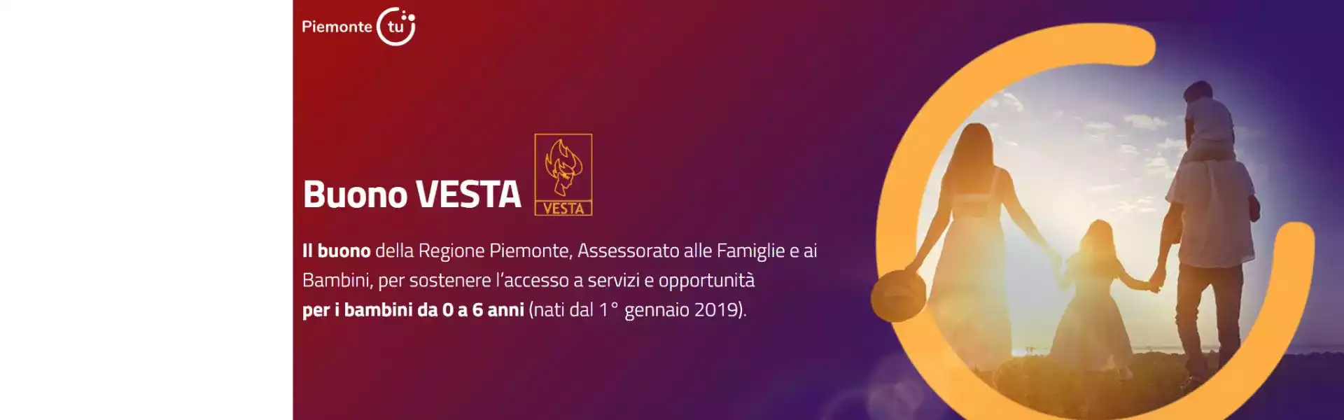 Buono VESTA per i bambini da 0 a 6 anni (nati dal 1° gennaio 2019) - Secondo Click day