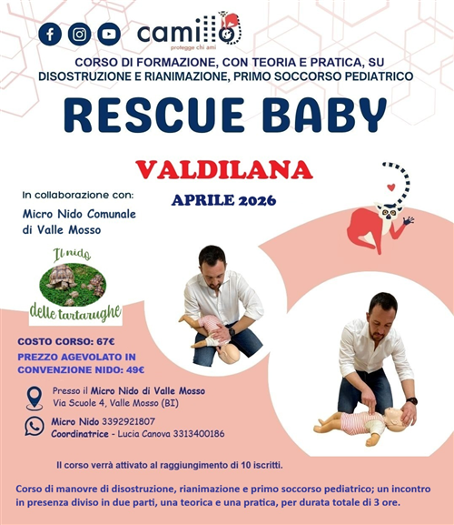 Corso di disostruzione pediatrica - Rescue Baby