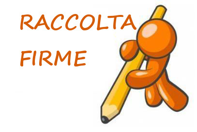 Raccolta firme proposta di referendum abrogativo "Basta soldi ai giornali"