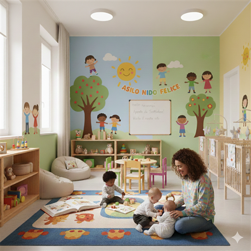 Preiscrizioni al Micronido di Valle Mosso - Anno educativo 2026/2027